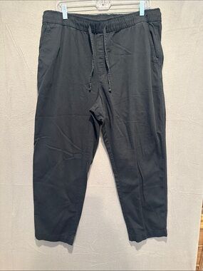 GAP Black Drawstring Chinos